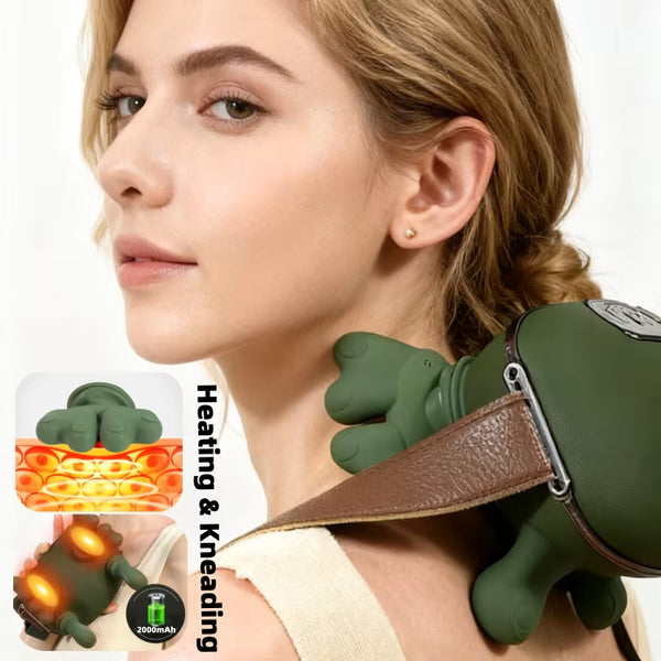 Wireless Neck Massager Imitates Human Hands to Knead Massage to Relieve Neck/Shoulder Painmmassage Shawl